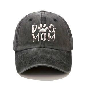 Charcoal Gray acid washed cap with a velcro back. EUC